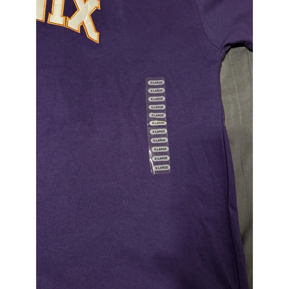 Phoenix Suns NBA Men's XL Purple Embroidered 
